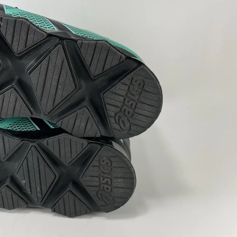 Asics Lift Master Lite Womens 8 S659Y Teal Black Cross Training Lifting Shoes